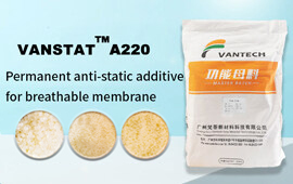 A220 Permanent anti-static additive for breathable membrane 